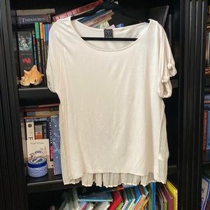 Ella Moss top with pleated back detail